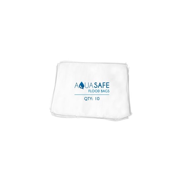Mbz Industrial AquaSafe Liquid Absorbing Sandless Sandbag, 22inL x 16inW x 1inH, Pack of 10 AS10-FB - main